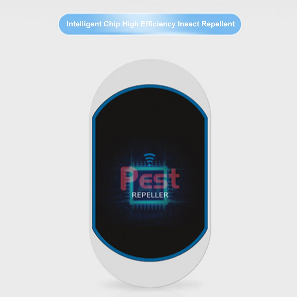 Ultrasonic Pest Repeller Electronic Pest Repeller No Noise Rat Mosquito Repellent Pest Control Device for Bat Mosquito