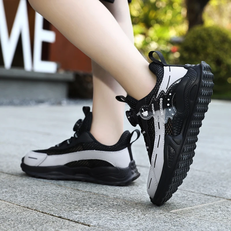 أحذية ركض شبكية عصرية للأطفال الصغار والمراهقين أح...