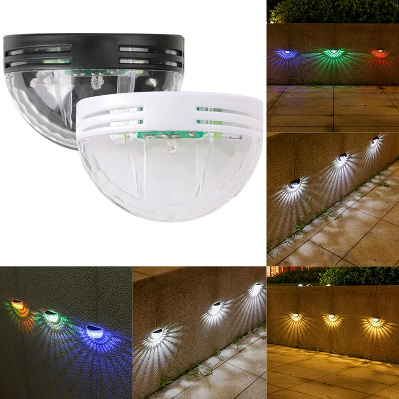 Solar Outdoor Light Solar Power Automatic Control Induction Courtyard Decoration Solar Fence Wall Light Solar Garden Light