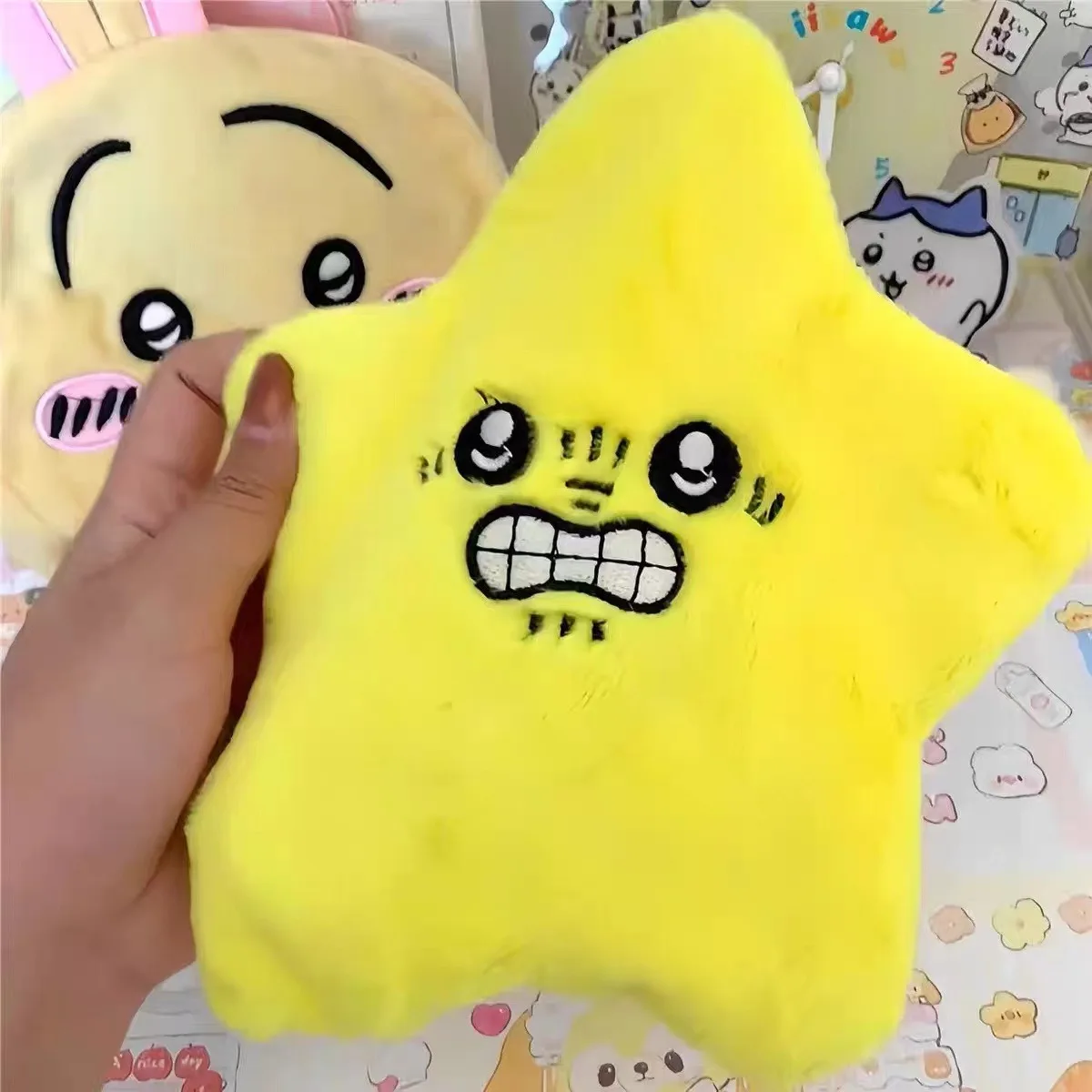 Angry Moving Jumping Stars Electric Kids Plush Toys Cute and Interesting Five Pointed Star Plush Toy Children Christmas Gift plush doll,anime plush doll