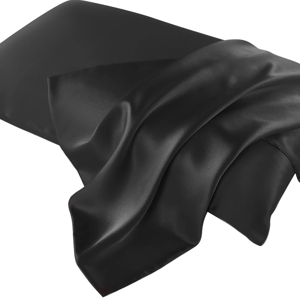 Luxurious Double-Sided Pure Silk Pillowcase with Hidden Zipper – Premium Mulberry Silk for Healthy Skin and Restful Sleep