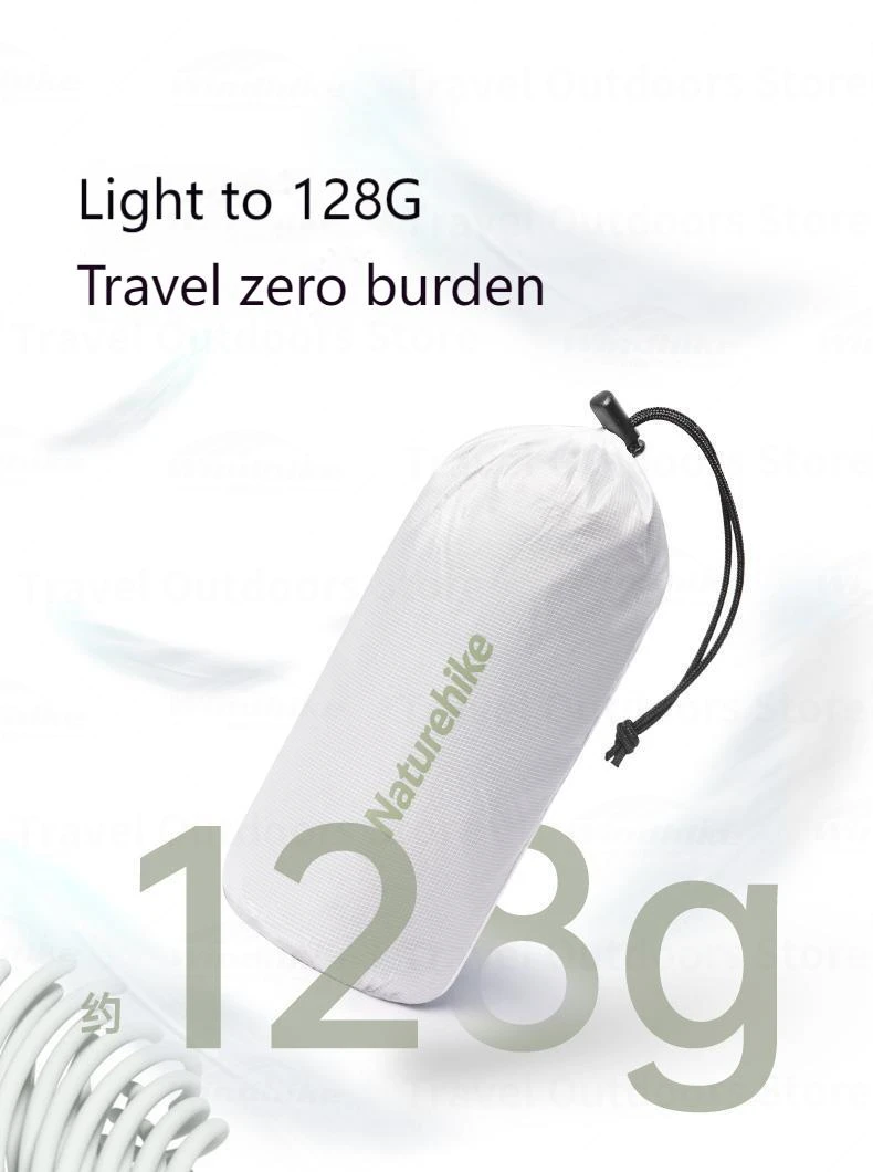 Description Picture 5 of itemNaturehike 128g Ultralight Camping Single Dustproof Sleeping Bag Liner Travel Portable Sleeping Bag Accessories With Storage Bag