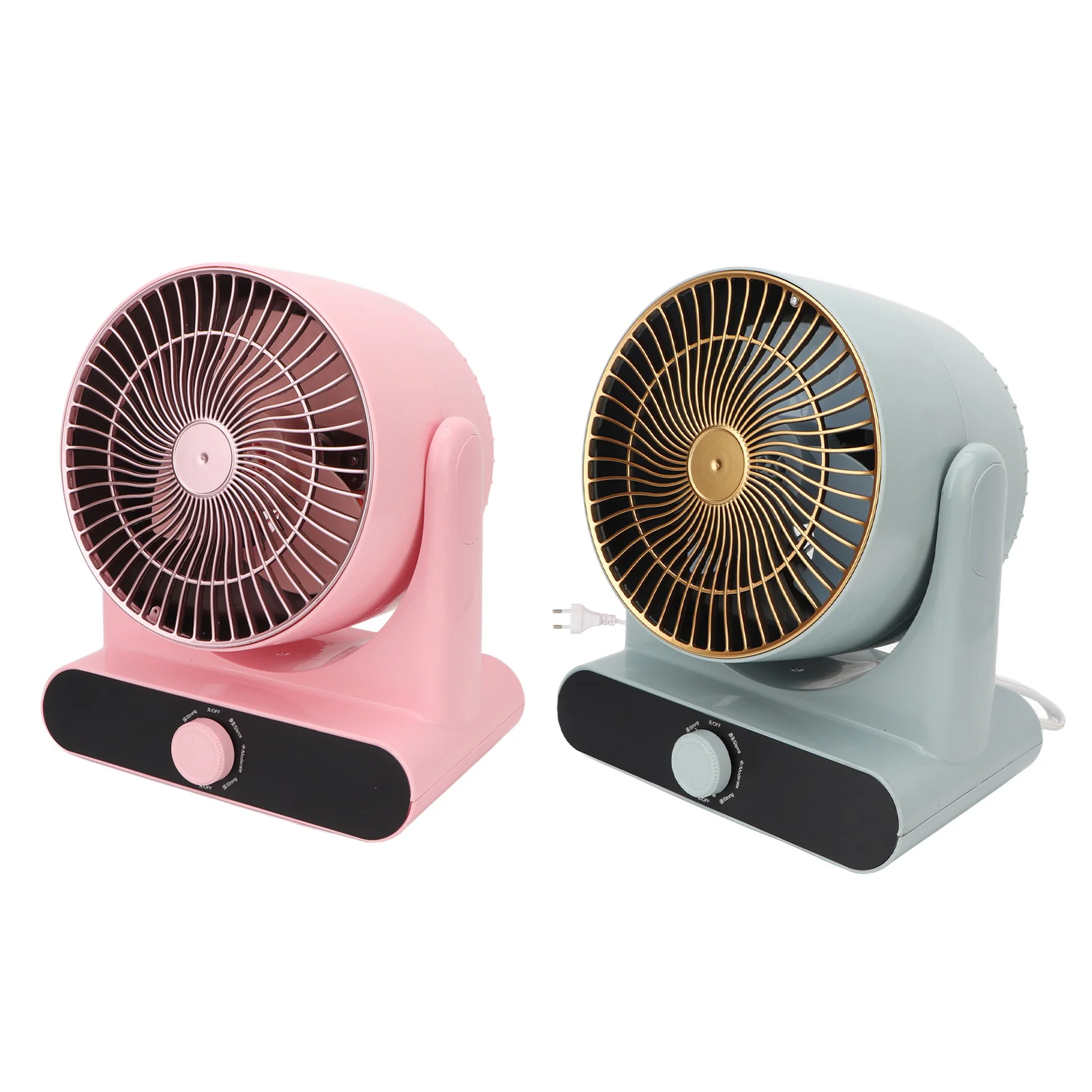 

Small Air Circulator Fan EU Plug 250V Summer Desktop Fan Rotatable for Indoor