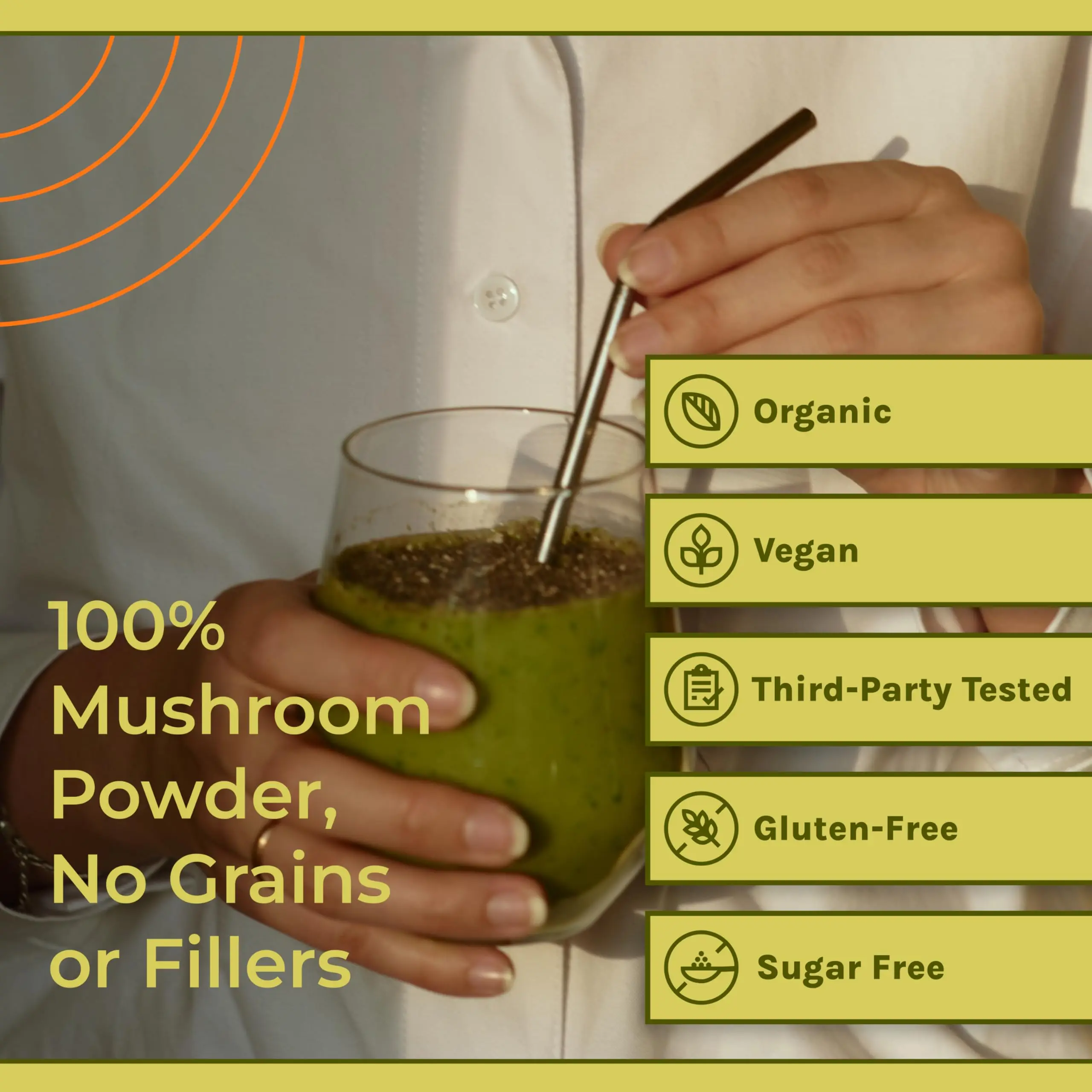 Health Supplement Ganoderma lucidum natural adaptive agent regulates restores body relieves stress immunity