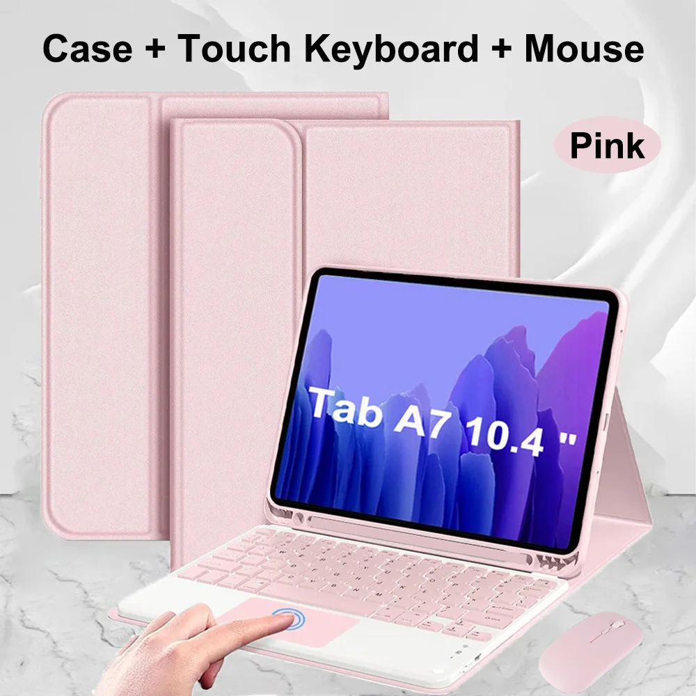 Premium Wireless Bluetooth Keyboard Case with Smart Stand Cover