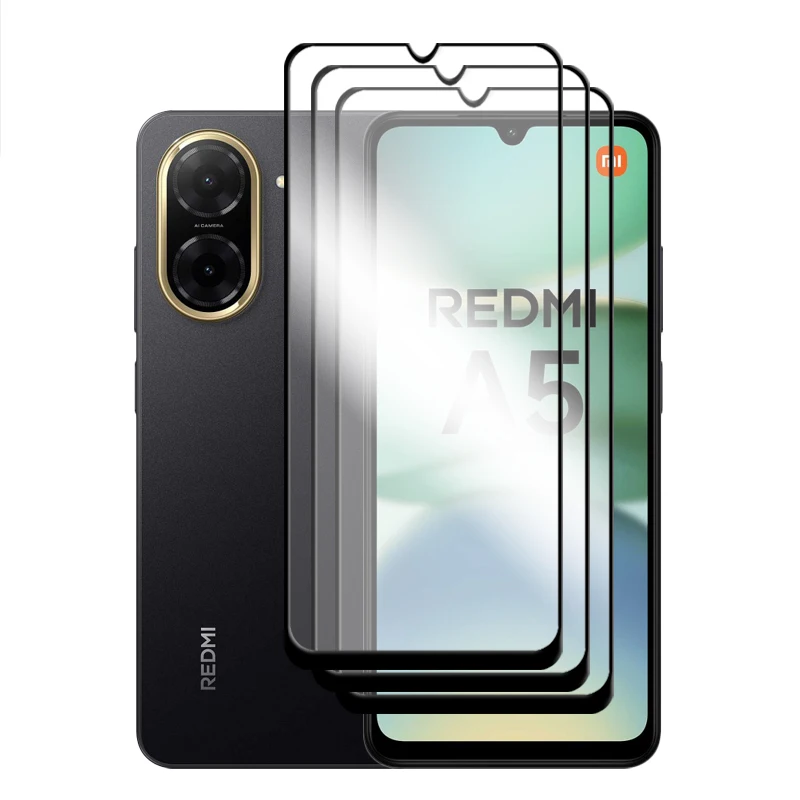 Premium 6.88-Inch Full Coverage Tempered Glass Screen Protector with Lens Film