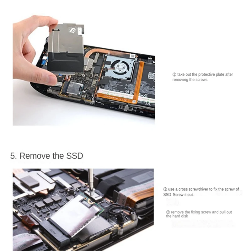 M.2 2230 SSD 방열판 M2 Nvme 솔리드 스테이트 하드 디스크 구리 라디에이터, 2230 SSD 방열판 게임 콘솔 열 패드