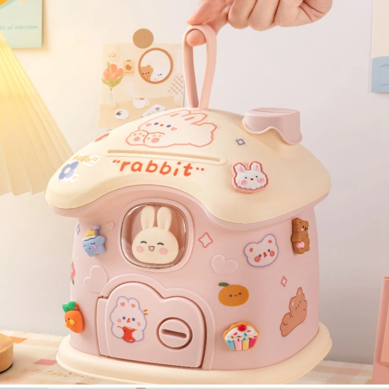 Mushroon Piggy Bank Kids Toy Cartoon Money Box To Save Kawaii Coin Bank Cashlarge Capacity Saving Money Children Birthday Gfit 3