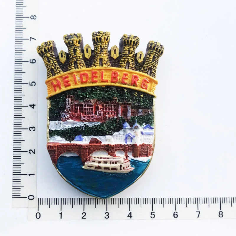 

Heidelberg Fridge Magnets Travel 3D Memorial Magnetic Refrigerator