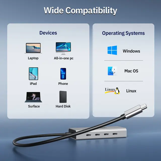 Minisopuru 허브 USB C 허브: 다양한 기기 연결의 필수 아이템