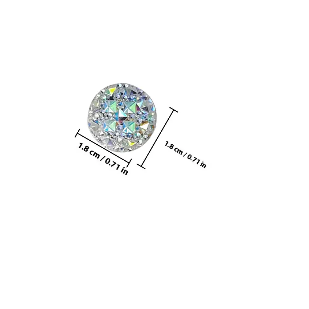 10Pcs 크리 에이 티브 디자인 라인스톤 압정 섬세한 작은 압정 다용도 용품 책상 액세서리