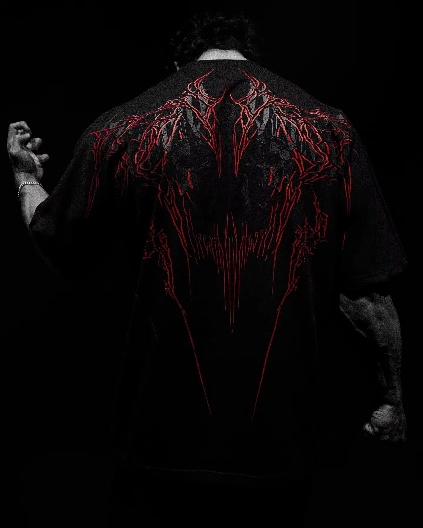 Men T-shirt Breathedivinity Shirt GYM Oversized Men Tee Black US SIZE DTG PRINT Shirt CBUM T-shirt