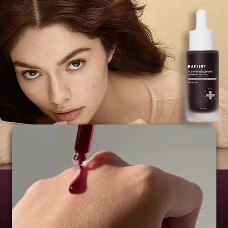 Multifunctional Moisturizing Brightening Fruit Acid Salicylic Acid Exfoliating Essence Long Lasting Nourishing Face Lotion Serum