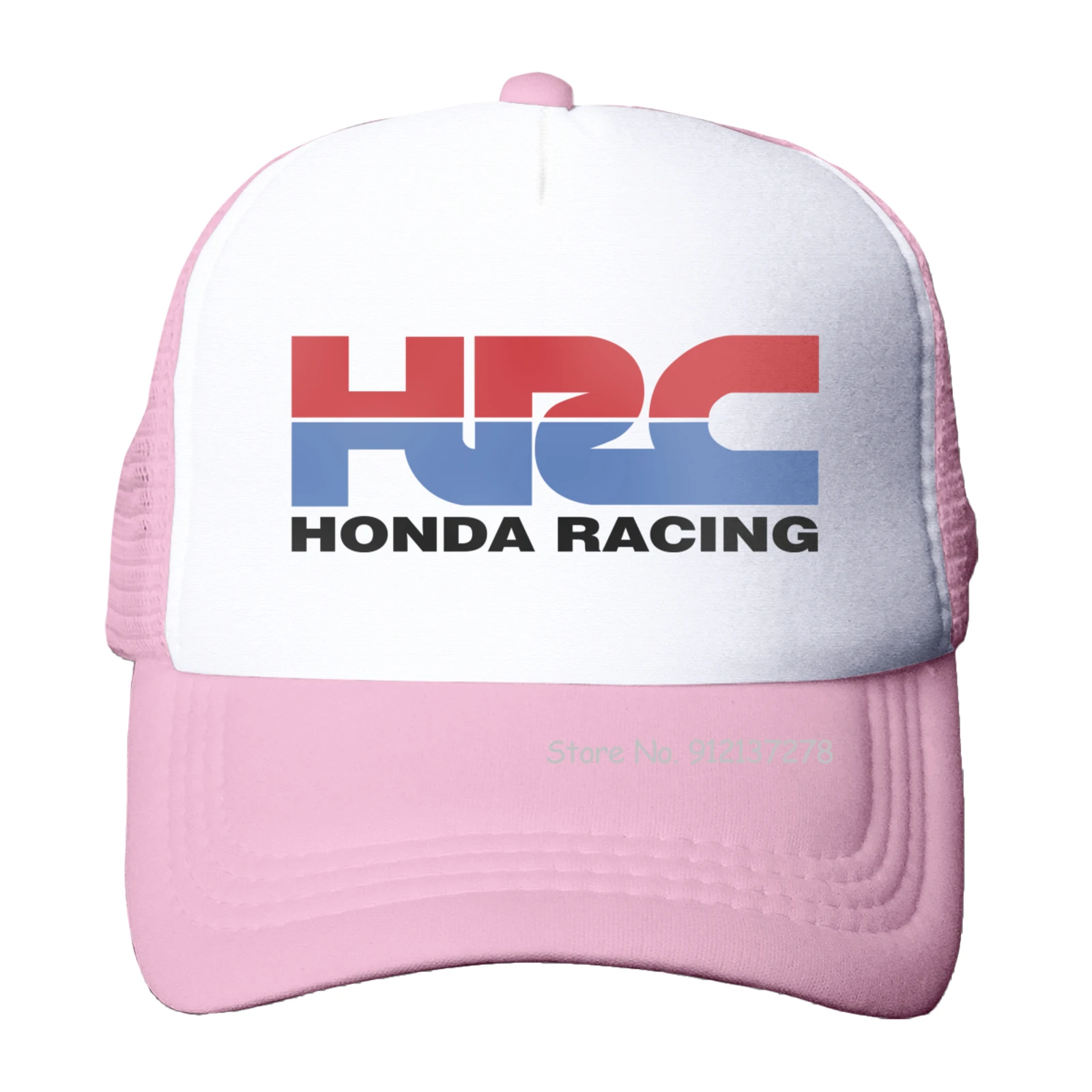 Cool Trucker Caps HRC Honda Racing Car 
