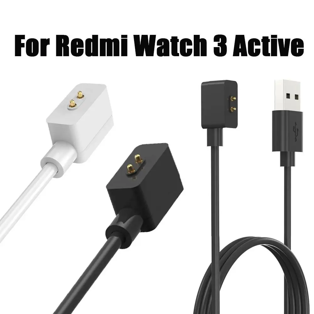 1m USB Charger Cable for Redmi Watch 3 Active Power Adapter Portable Universal USB Charger Cable Dock Charging Cradle charging cable usb cable charger watch charger