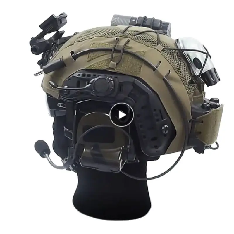 

NEW SF2 Tactical Helmet Cover Is Applicable To Navigation Helmet With Pool Bag Hunting Military Protective Helmet Cover Cloth