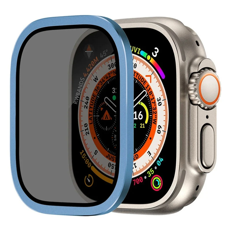 Durable Aluminum Alloy Case with Tempered Glass Screen Protector