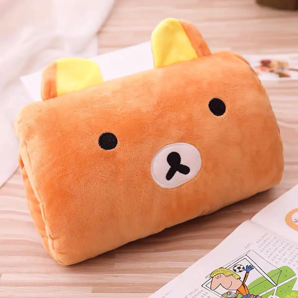 Children's Plush Pillows Hand Warmers Gloves Nap Pillows Cushions Creative Children's Day Gifts Cat