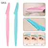 5PCS Sharp Scissors Eyebrow Trimmer Tool Makeup Grooming Tool Loose Packaging Eyebrow Razor Sharp Safe Efficient Stainless Steel 2