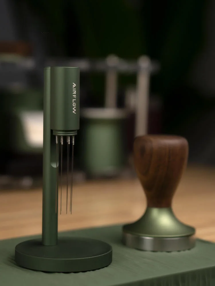 Airflow Coffee Stirrer Needle Espresso Coffee Stopper Needles Coffee Powder Dispenser Coffee WDT Tools 8 Needle Stirrer