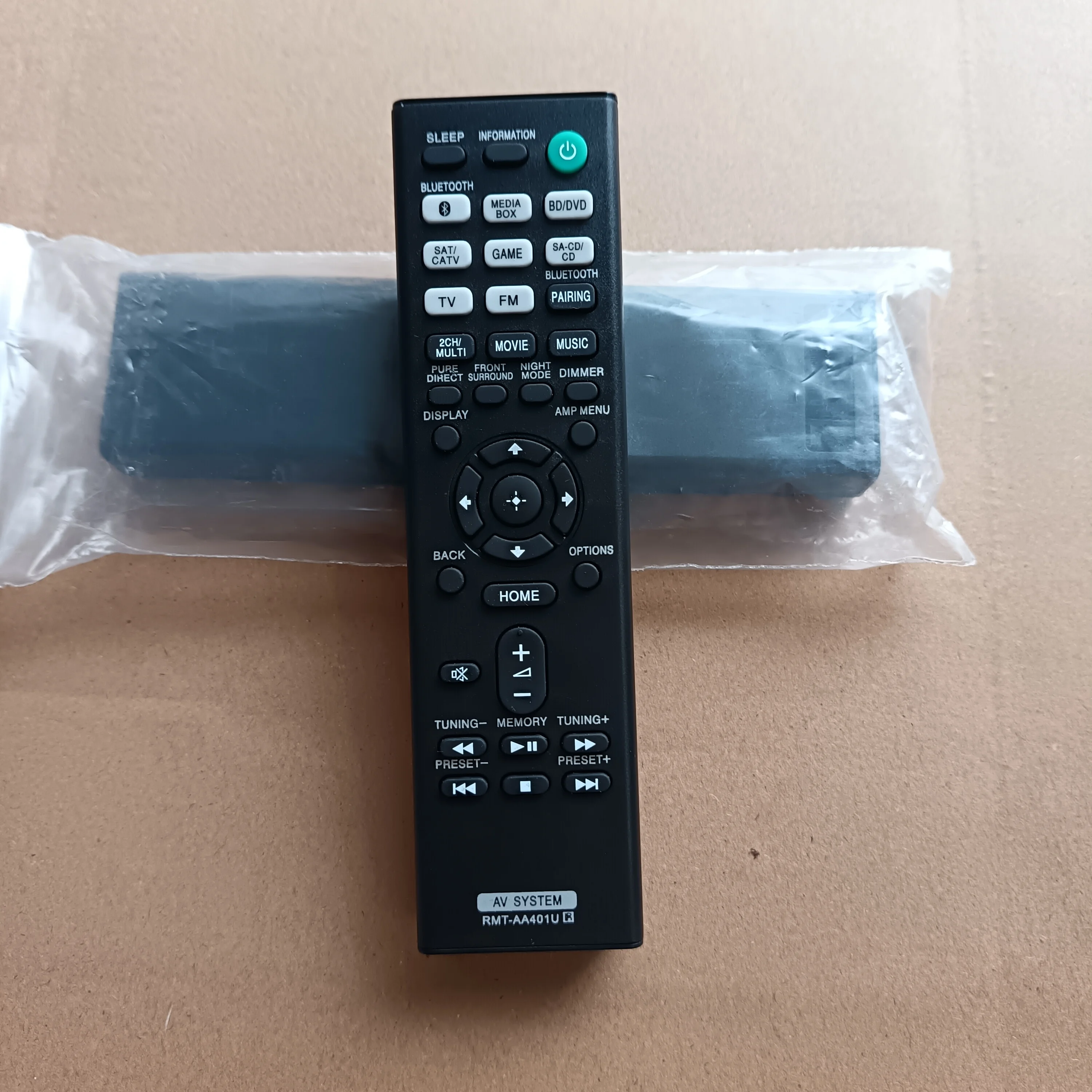 Télécommande de remplacement RMT-AA401U, Compatible avec récepteur AV Sony STR-DH190 STRDH190 STR-DH590 STRDH590 STR-DH790 STRDH790