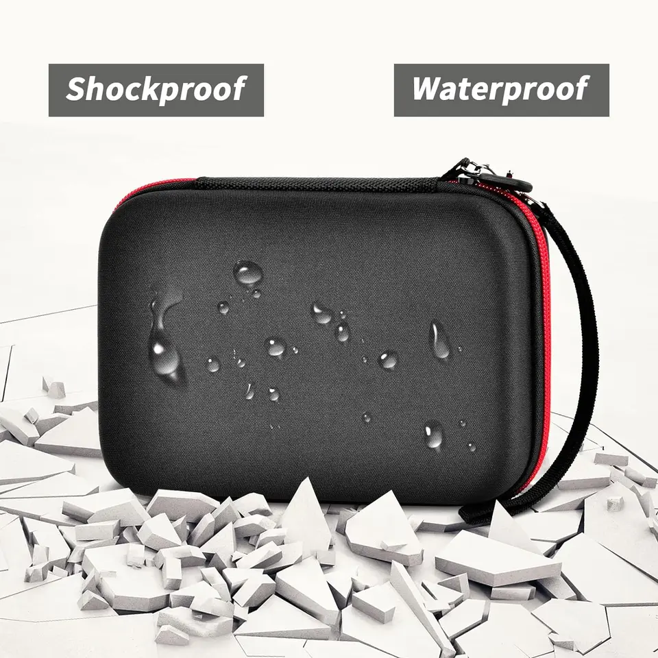 RAIACE Étui Rigide Pour 6 Fléchettes Avec Pointe En Acier Ou Souple, étui Pour Le Transport De Fléchettes Pour Les Pointes, Les Tiges Et Les Vols. ( Étui Uniquement), Gardez 18 Fléchettes