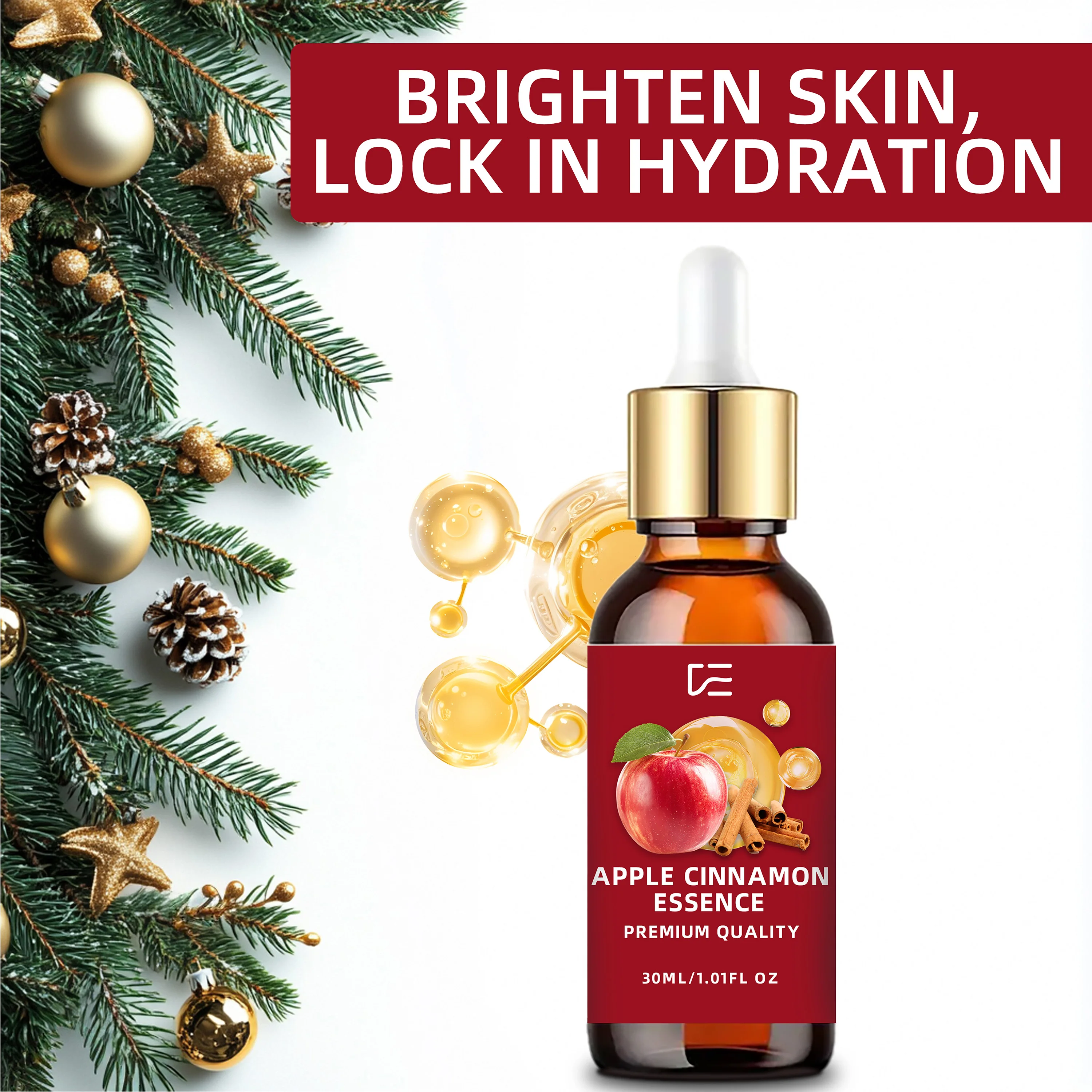 Apple Cinnamon Hydrating & Firming Essence - Daily Skincare Essential