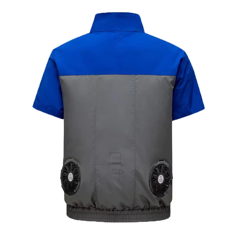 ملابس صيفية للتبريد بأكمام قصيرة لتكييف الهواء مع...