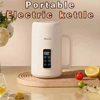 Small Portable Multifunctional Electric Kettle for Household Use, Mini 1L Office, Outdoor Travel Water Cup, Electric Stew Pot 1