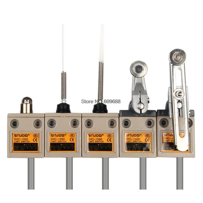 Interruptor de Limite D4c1521 D4c-1520 D4c-1502 Selado Impermeável Interruptor Limitado Tz3108 Tz-3104