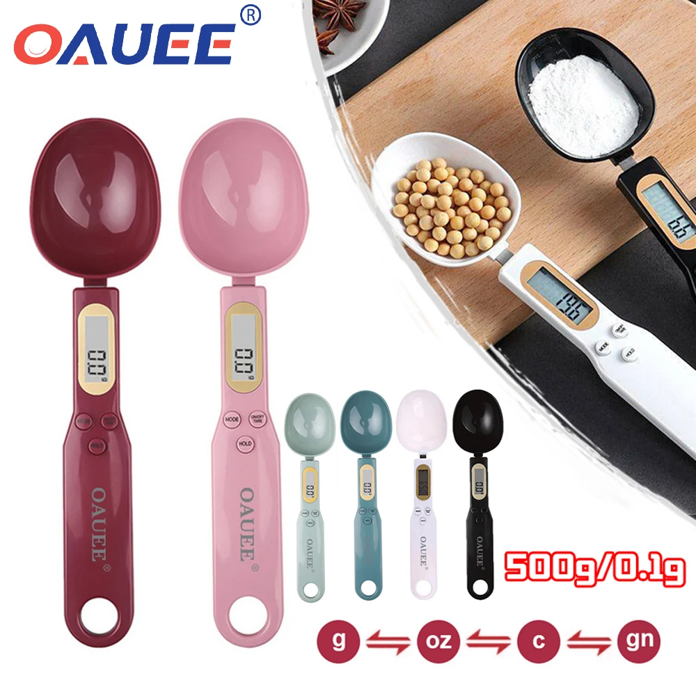 MY KITCHEN] Digital Spoon Scale Electronic Spoon Weigh