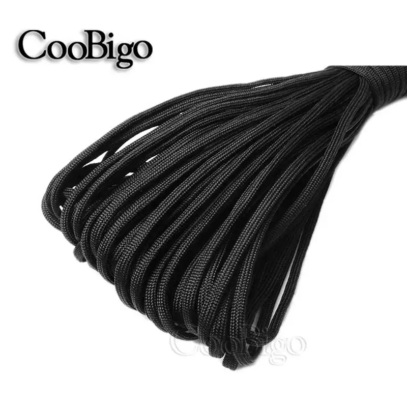 Durable 4mm Solid Color Parachute Cord for DIY Craft and Bracelet Making