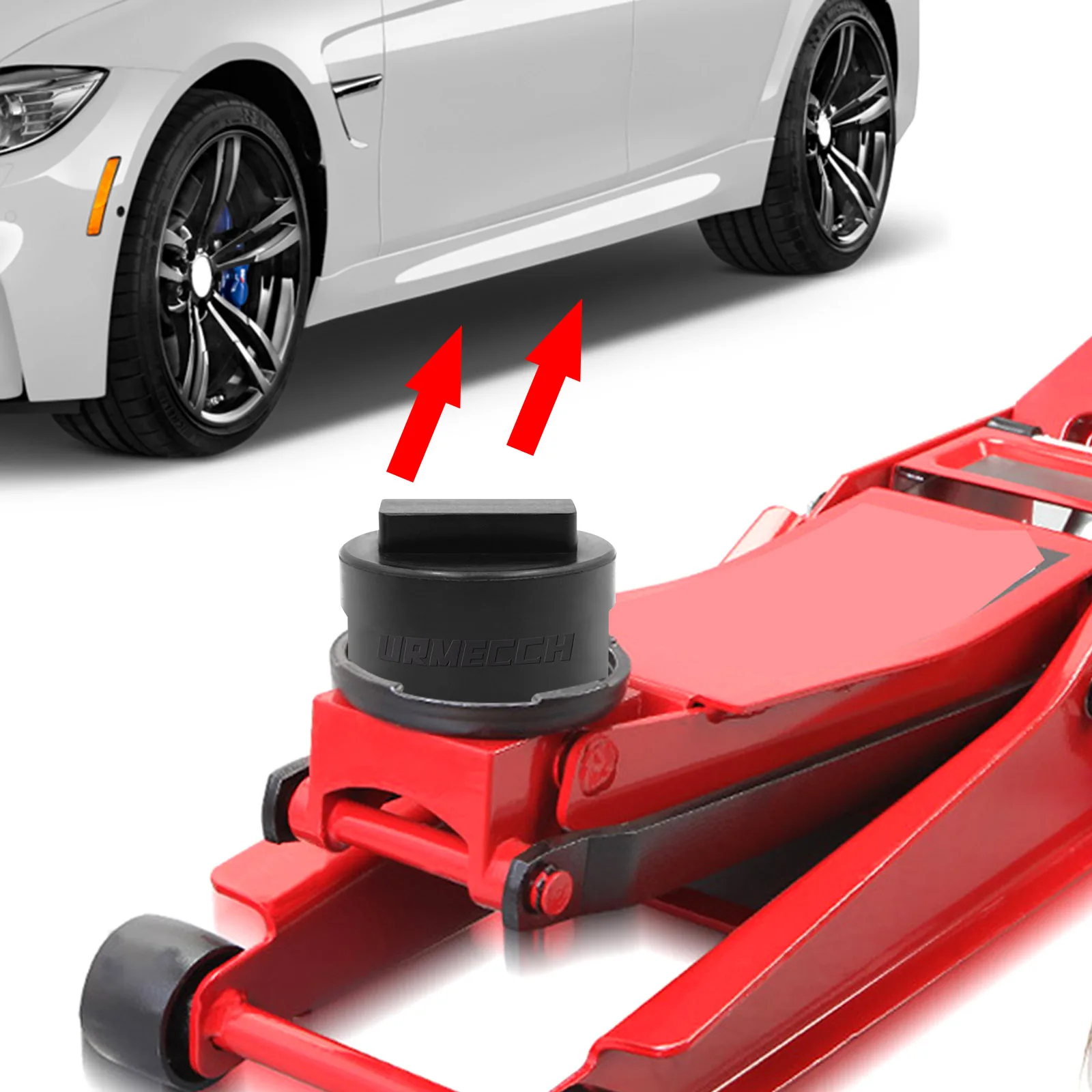 Sa0a72e3c46f04c30aba9792b06554abaK Car Lift Jack Stand Adapter Rubber Pads for BMW 3, 4, 5 Series E46, E90, E39, E60, E91, E92, X1, X3, X5, X6, Z4, Z8, M3, M5, F01, F02 MINI SUPRA Mallzona