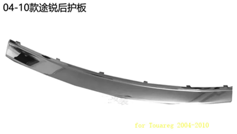 

rear styling Original factory ABS plating Rear Bumper Protector Sill fit for 2004-2018 Volkswagen Touareg Car styling
