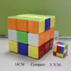 Huge Cube 18cm 3x3x3 Magic Cube Super BigCube Stickerless Speed Cubo 18cm Large Cube Educational Toy Large Cubo 3x3x3 180mm 5