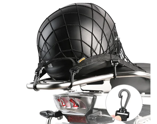 Universal Stretchable Helmet Items Protection Mesh Storage Accessories Net Bag Motorcycle Helmet Storage Duffel Bag Item Net