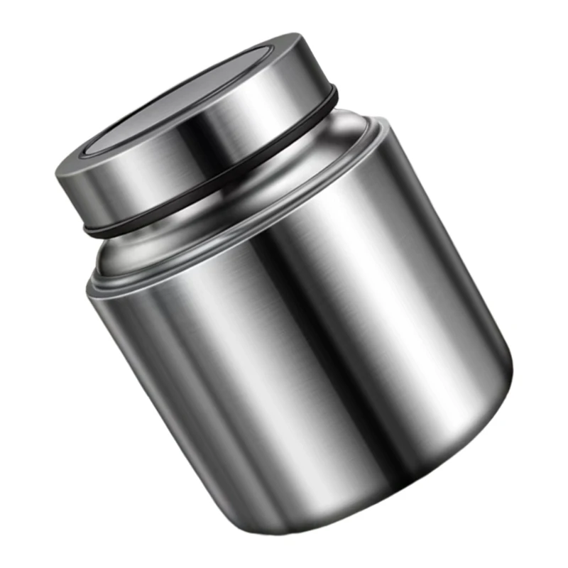 304 Stainless Steel Sealed Jar Container Kitchen Snacks Storage Solution 6