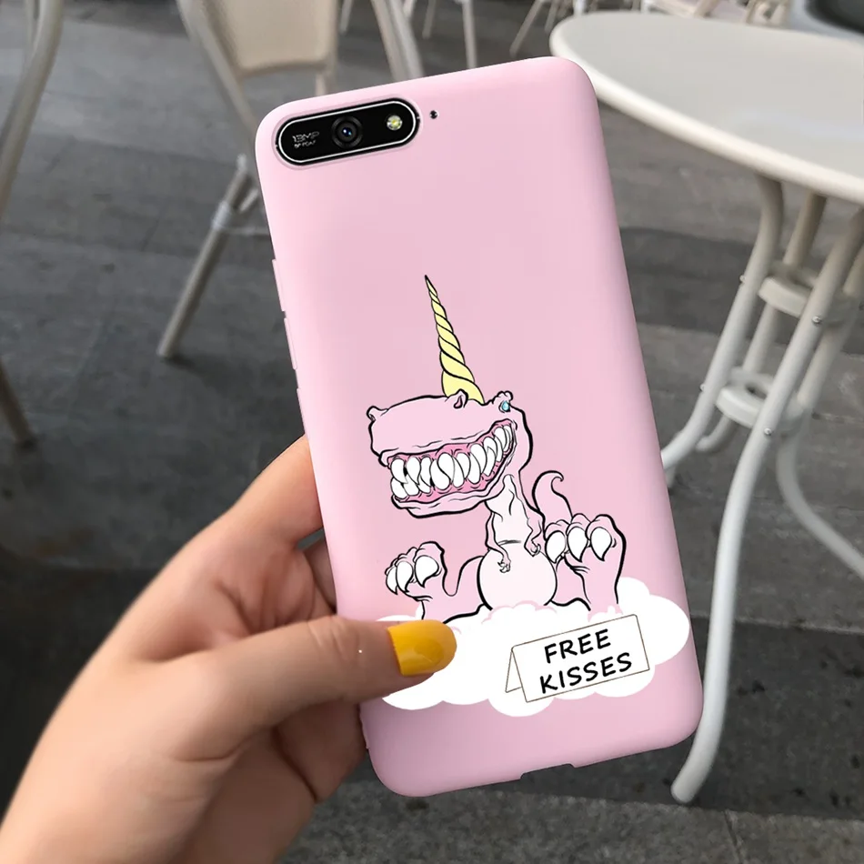 Lovely Printed Soft Silicone Phone Case - 5.7 Inch Back Cover