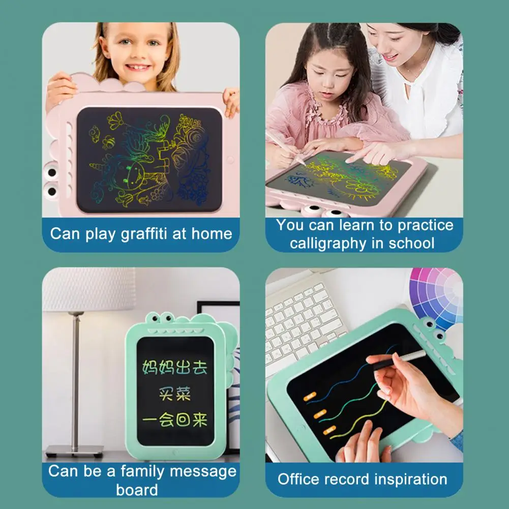 Writing Board for Kids Children Learning Tablet Colorful Lcd Writing Board A Versatile Toy for Kids to Doodle Draw with Ease