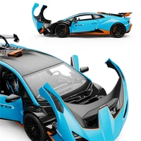 ⁦مجسم سيارة لامبورجيني هوراكان STO معدن 25 سم | Lamborghini Huracán STO Diecast Metal Model Car 25cm⁩ - الصورة ⁦4⁩