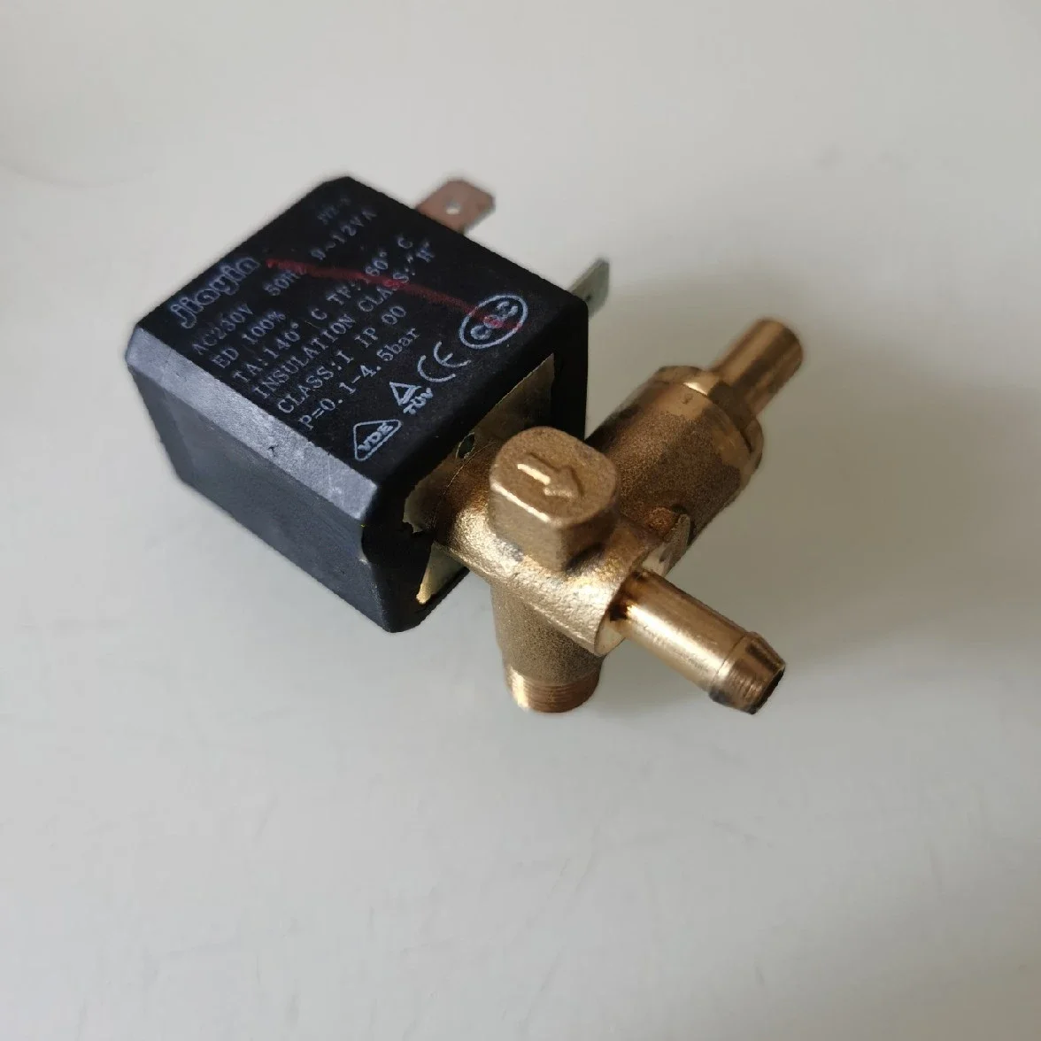 JYZ-3 9~12V 50Hz jiayin solenoid valve for high temperature steam cleaning hanging ironing machine accessories