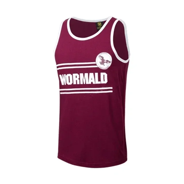 thumbnail image 1 of Camiseta de rugby de entrenamiento retro Redcliffe Dolphins, talla S-3XL (nombre y número personalizados), 1 of 5