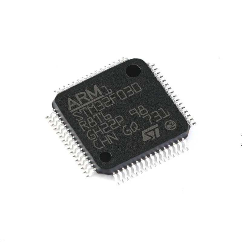 

10 шт./партия STM32F030R8T6 LQFP64 новая Оригинальная фотография