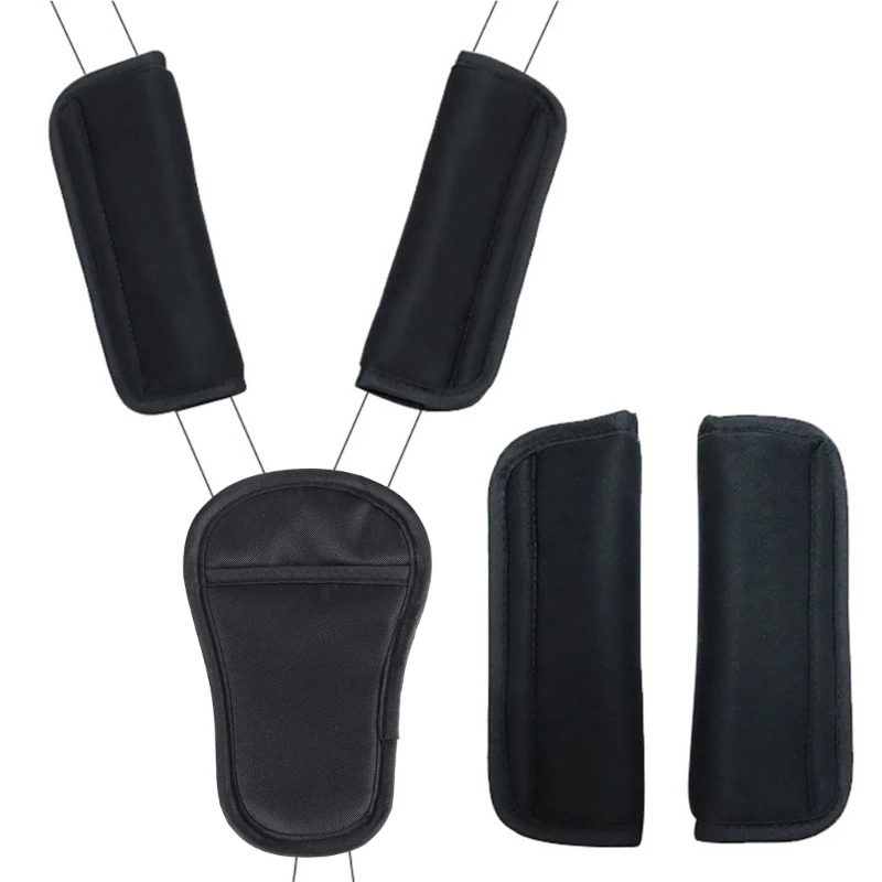Baby Stroller Shoulder Pad Set Safe & Comfortable Baby Pram Shoulder Cushions Soft & Long Servcie Carriages Shoulder Pad