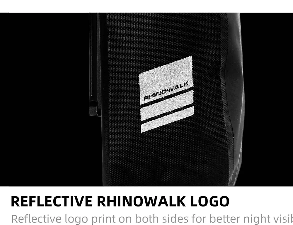 Rhinowalk 4L 6L Elektrische Roller Tasche 100% Wasserdichte Sport Roller Fahrrad Quick Release Gabel Tasche Zubehör Für Xiaomi – Detail 21