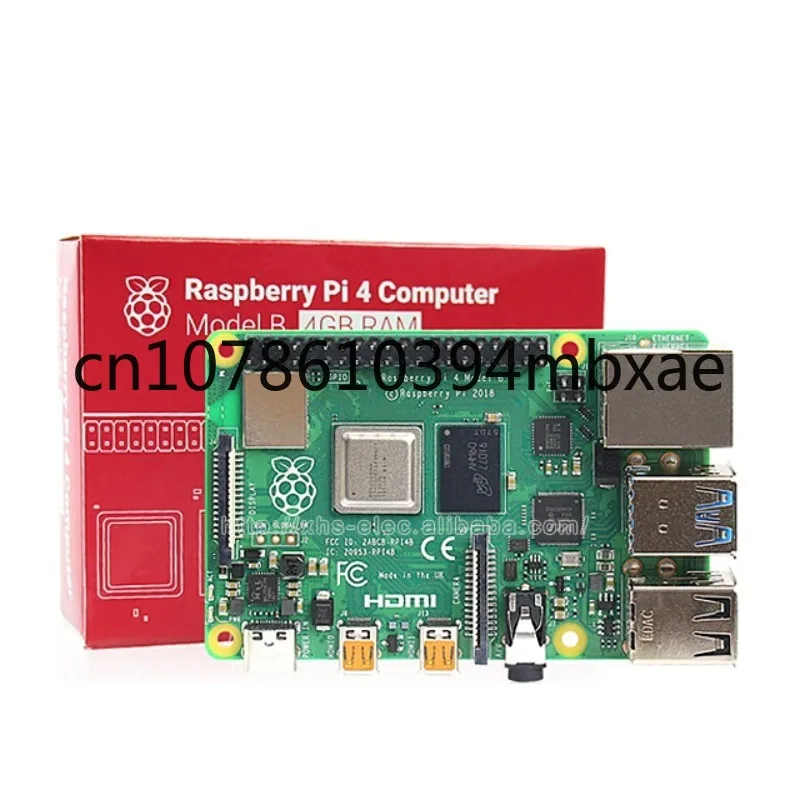 Pi 4 Modello B 4Gb 1.5Ghz Cpu Wireless 5.0 Doppia Interfaccia Poe Ethernet Raspberry Pi 4A Generazione Tipo B