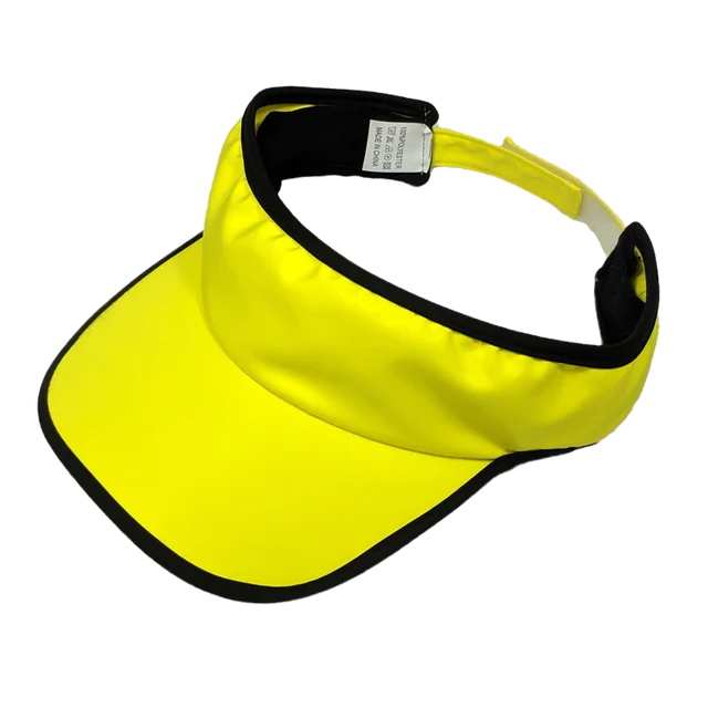Outdoor Plain Lime Green Men's Visor 