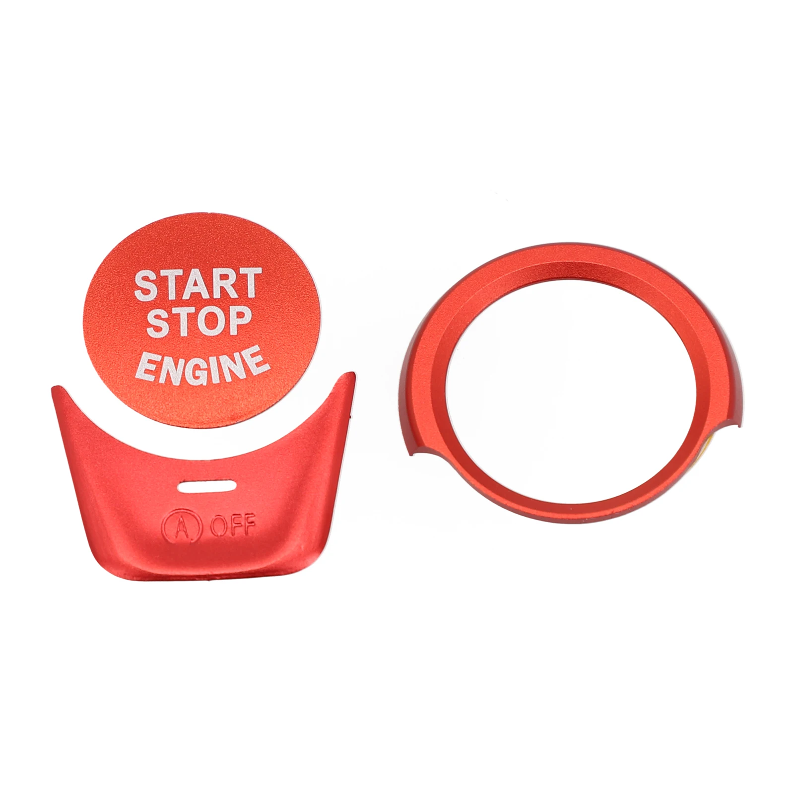 

Внутренняя Кнопка зажигания двигателя защитная крышка декоративная наклейка остановка двигателя фотоэлемент для BMW