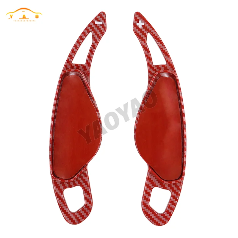2Pcs Car Steering Wheel Paddle Shift DSG Extension for Jaguar XF XE XJ F-PACE F-TYPE X760 X250 X260 for Land Range Rover steering wheel paddle extension