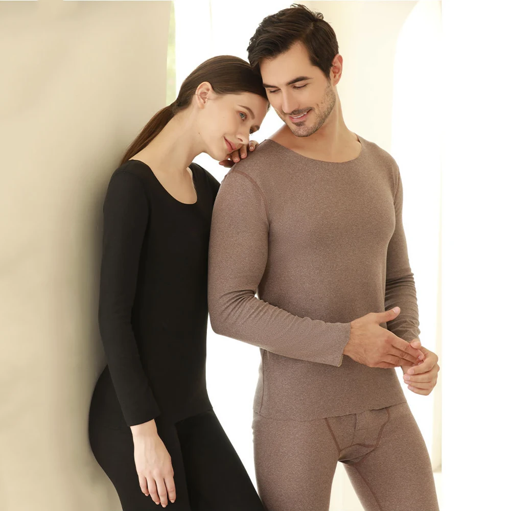 Tanio Nowa bielizna termiczna dla mężczyzn i kobiet odzież zimowa sklep